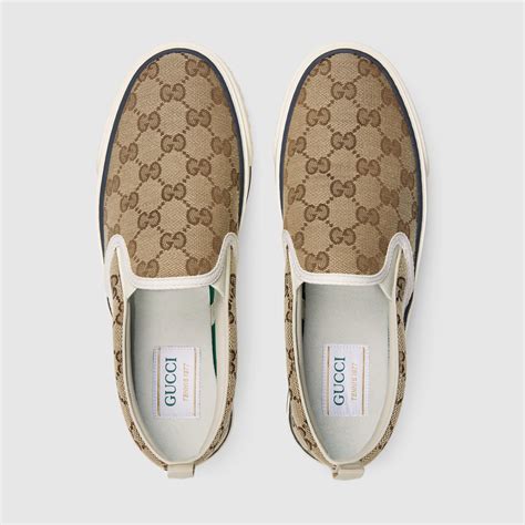 gucci ladies slip on sneakers|Gucci sneaker 1977 slip ons.